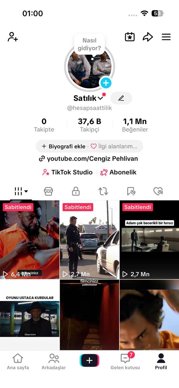 37k tiktok hediye